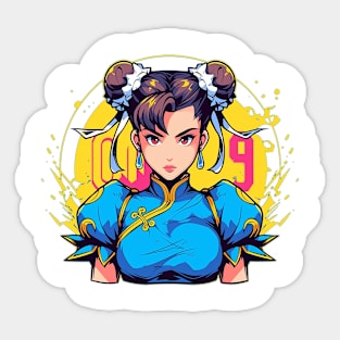 chun li Sticker